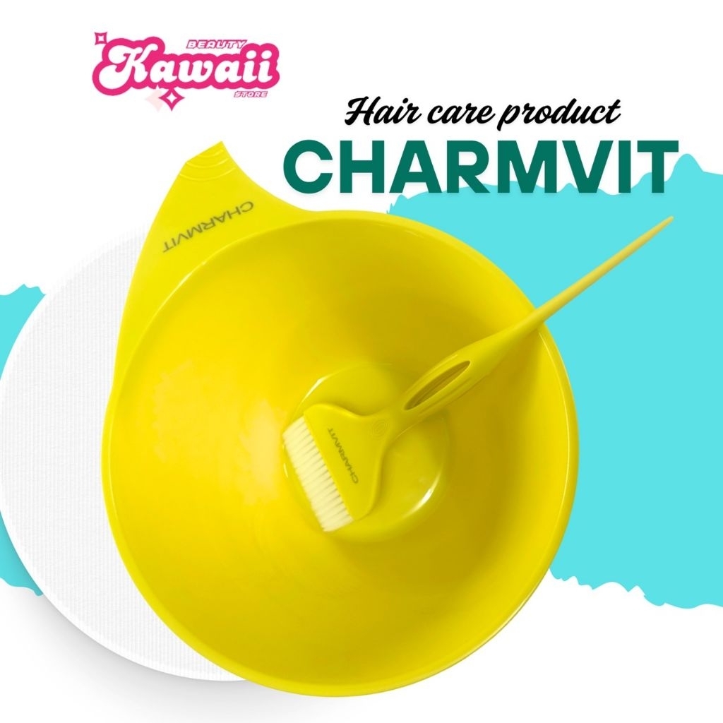 Charmvit ถ้วยผสมสีย้อมผมขนาดใหญ่ พร้อมแปรงย้อมสีผมขนาดใหญ่ สำหรับช่างมืออาชีพ ราคา ถูกที่สุด ดีลบีเคเค แกลเลอรีภาพที่ 5