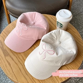 หมวก หมวกเบสบอล หมวกกีฬาสี สไตล์เกาหลี ปรับขนาดได้ คุณภาพสู มี 2 สีให้เลือก ป้องกันรังสียูวี ใส่ได้ทั้งชายหญิง