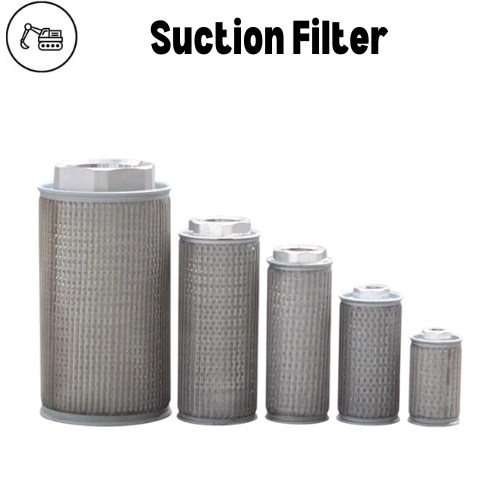 กรองสแตนเนอร์ MF-04 MF-06 MF-08 MF-10 MF-12 กรองน้ำมันไฮดรอลิค Suction Filter
