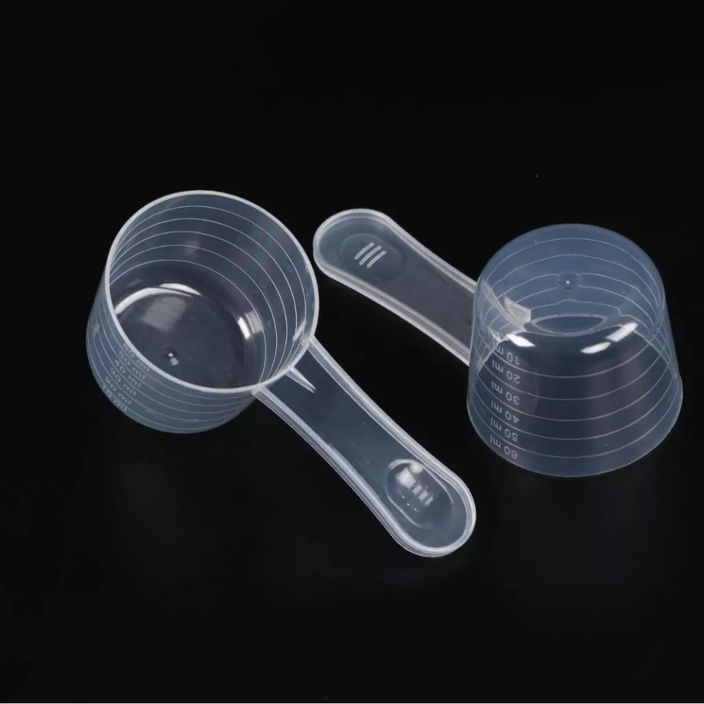 ช้อนตักผง 30กรัม ตวงน้ำ 60mL Plastic Measuring Spoon thumbnail 3