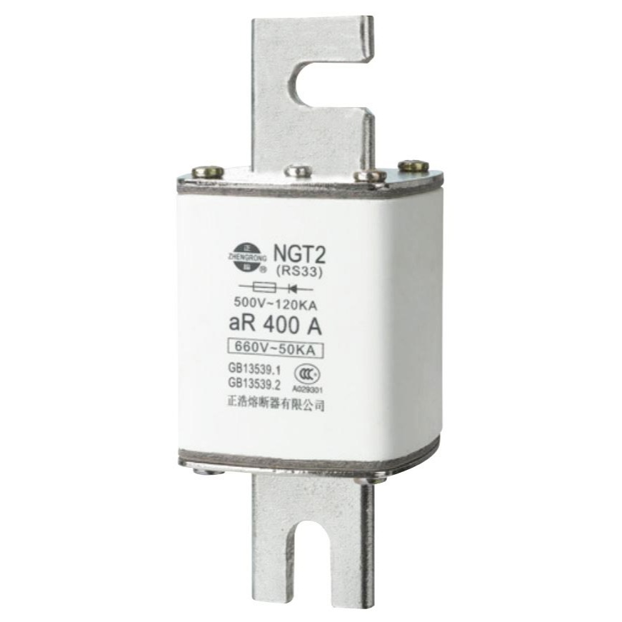 NGT2 (RS33, 170M) 250A 315A 355A 400A ฟิวส์ใบมีด HRC FUSE LINK 500V ″ZHENGRONG″ 正熔
