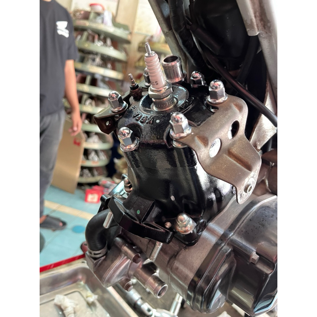 ท่อยางหม้อน้ำ เสื้อสูบ แดช LS HONDA Dash,LS125 2T (แท้ศูนย์ฮอนด้า) 19501-KBP-900 - รูปที่ 3