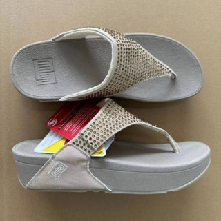 Fit flop ติดเพชร รองเท้าแตะผู้หญิ่งหูคีบมี3สีรองเท้าเบาพืนนี…