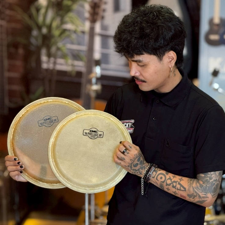 [ส่งจากไทย-📸] หนังทอมบ้า CMC / Future หนังกลองทอมบ้า ขนาด 10 นิ้ว / 11 นิ้ว หนังกลอง ทำจากวัสดุอย่างดี หนังกลองทอม - รูปที่ 7