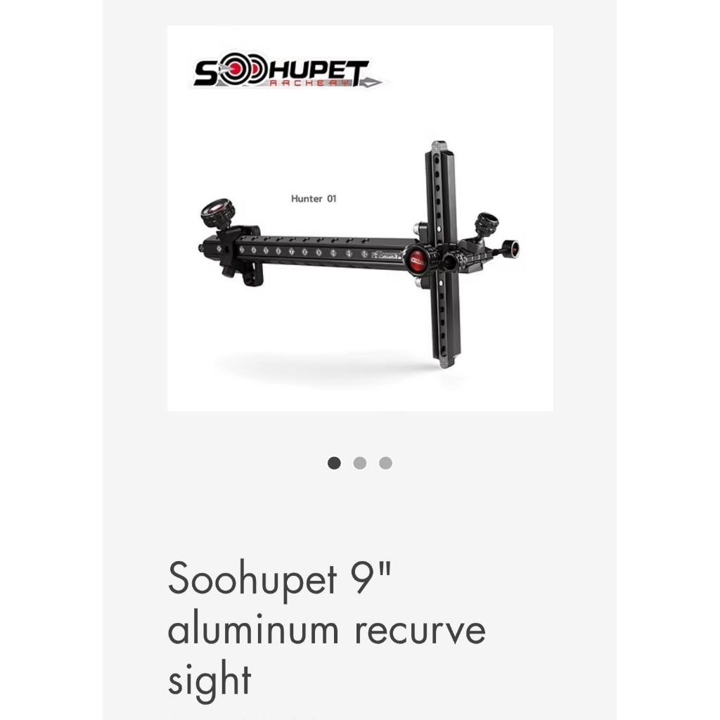 ธนู...ศูนย์เล็ง 9" aluminum