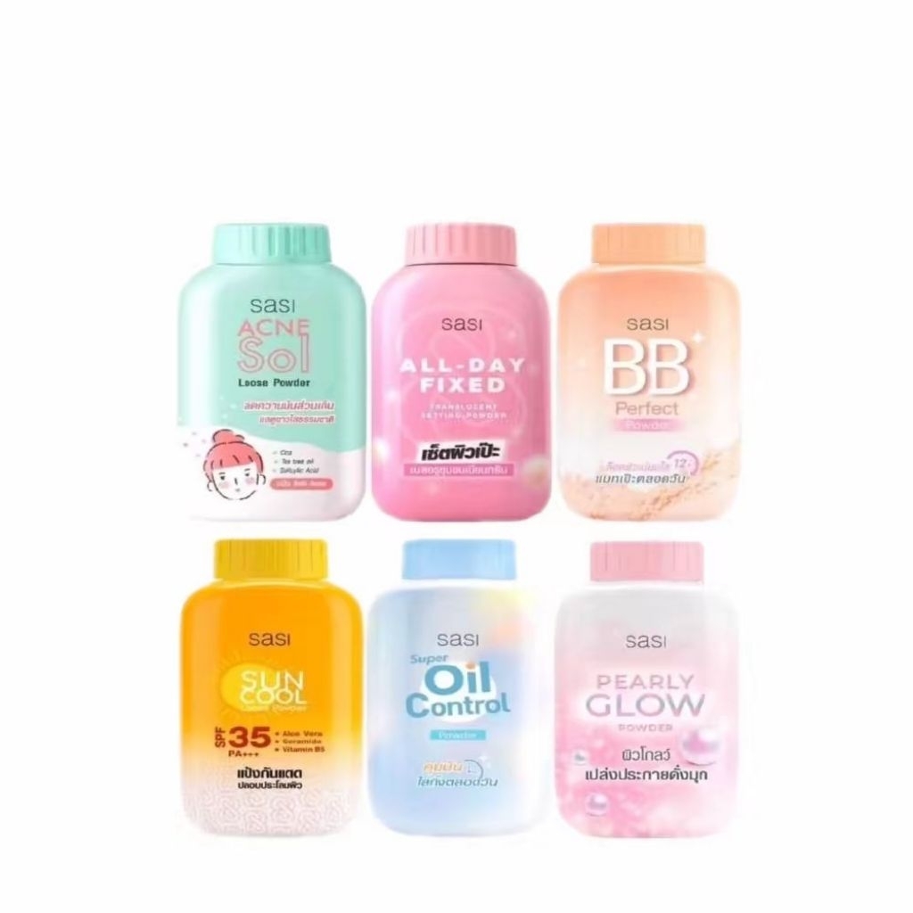 Sasi Powder แป้งฝุ่น ศศิ 50 กรัม