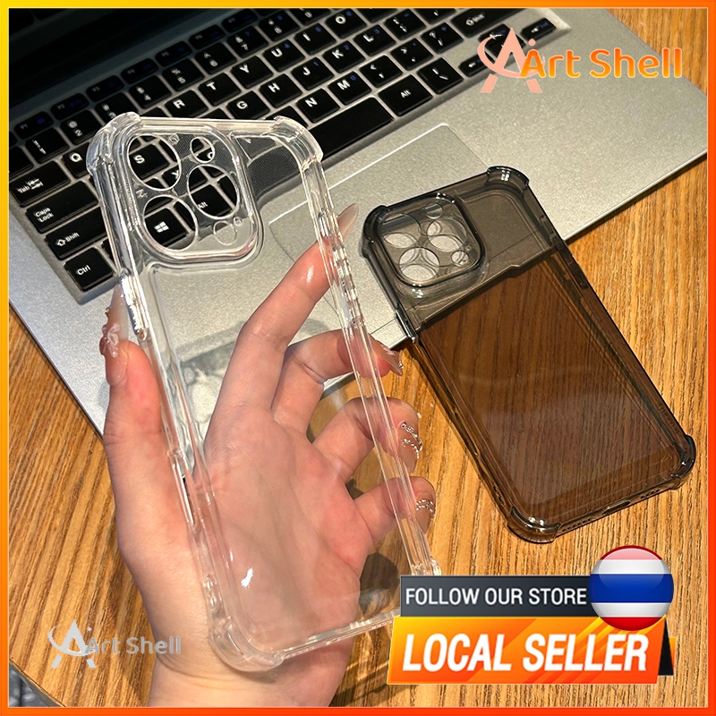 โปร่งใส นิ่มกันกระแทกเคสโทรศัพท์ สำหรับรุ่น เคสสำหรับ เคส iphone 11 เคสไอโฟน 13 14 15 12 XR 7 8 6 Plus X XS 15 Pro MAX