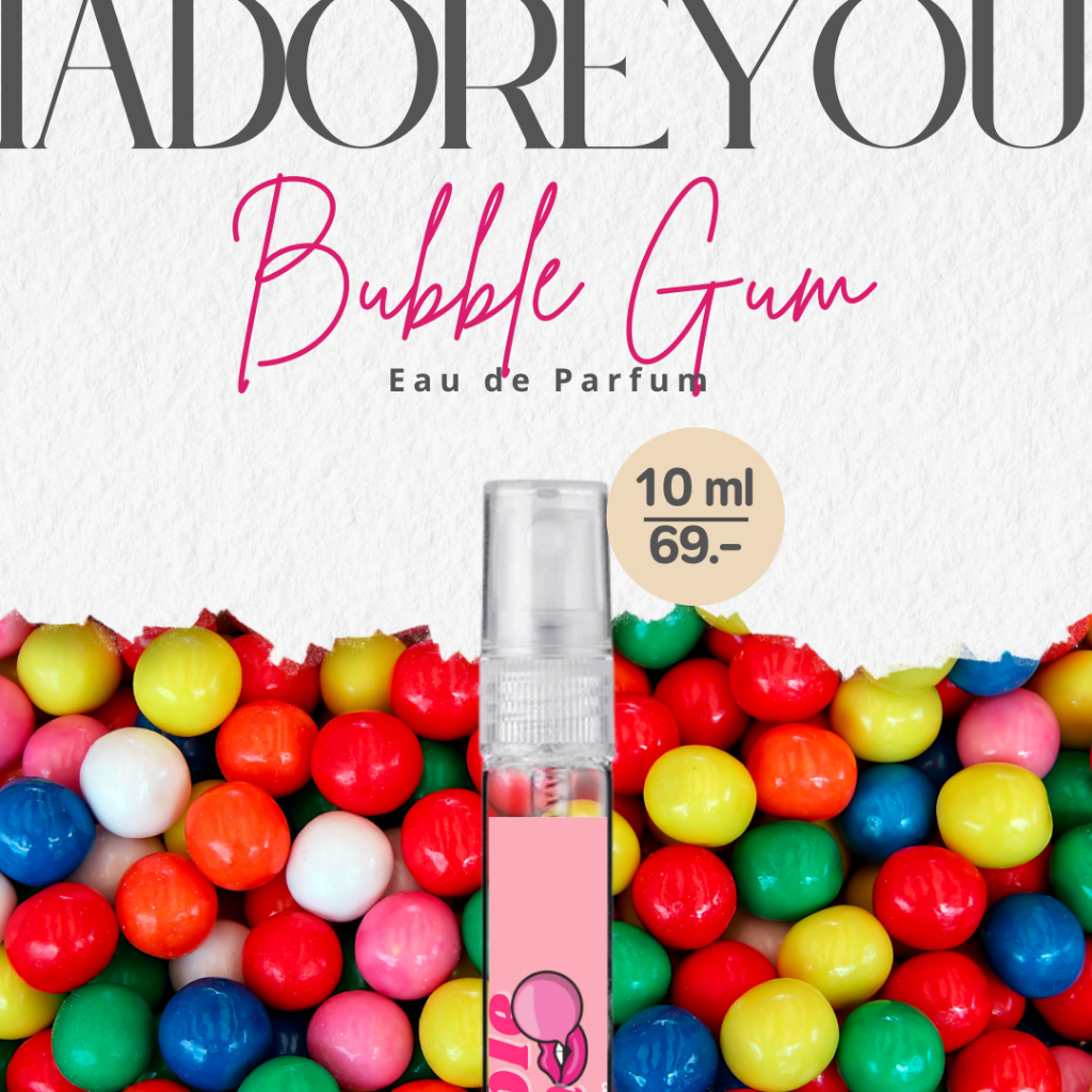 [พร้อมส่ง] น้ำหอมอะดอร์ กลิ่น Bubble gum เปรี้ยวอมหวาน หอมสดใส ขนาด 10 ml