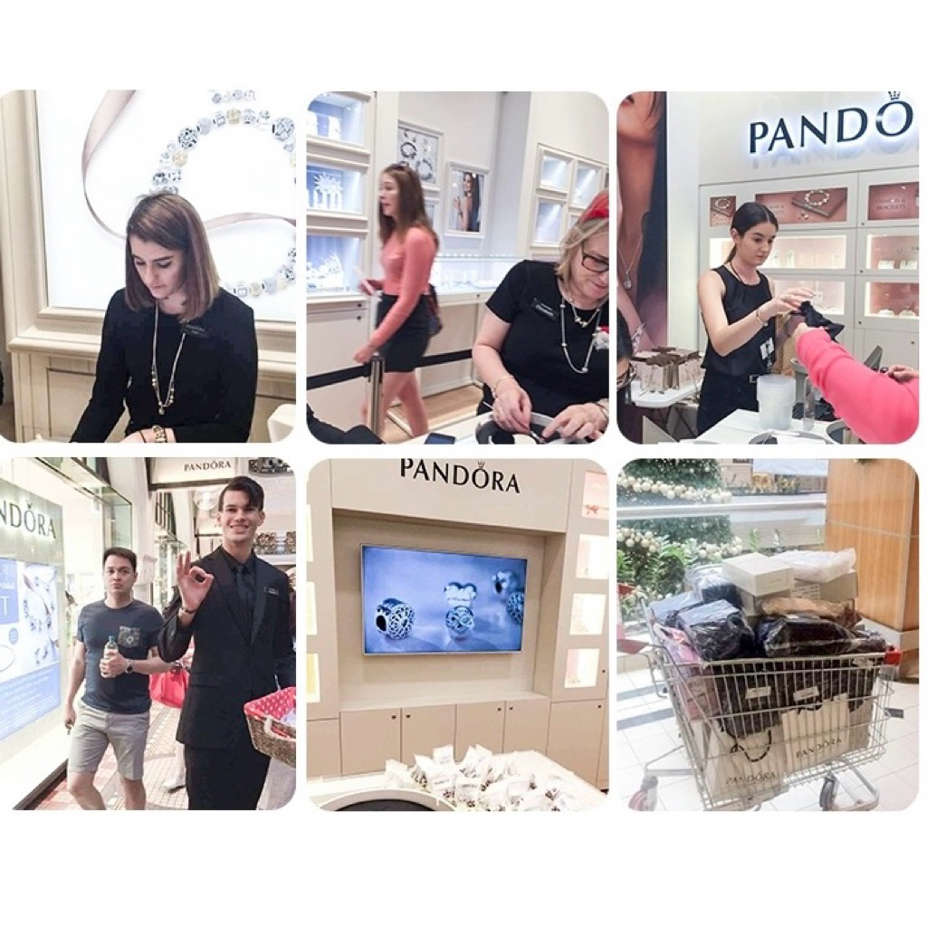 พร้อนส่งในไทย🚀มีกล่อง PdrTravelStain 925 หญิงสีเงินกลุ่มของขวัญวันเกิด - รูปที่ 6