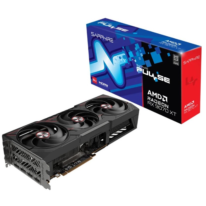 SAPPHIRE PLUSE RX9070XT GAMING 16GB GDDR6