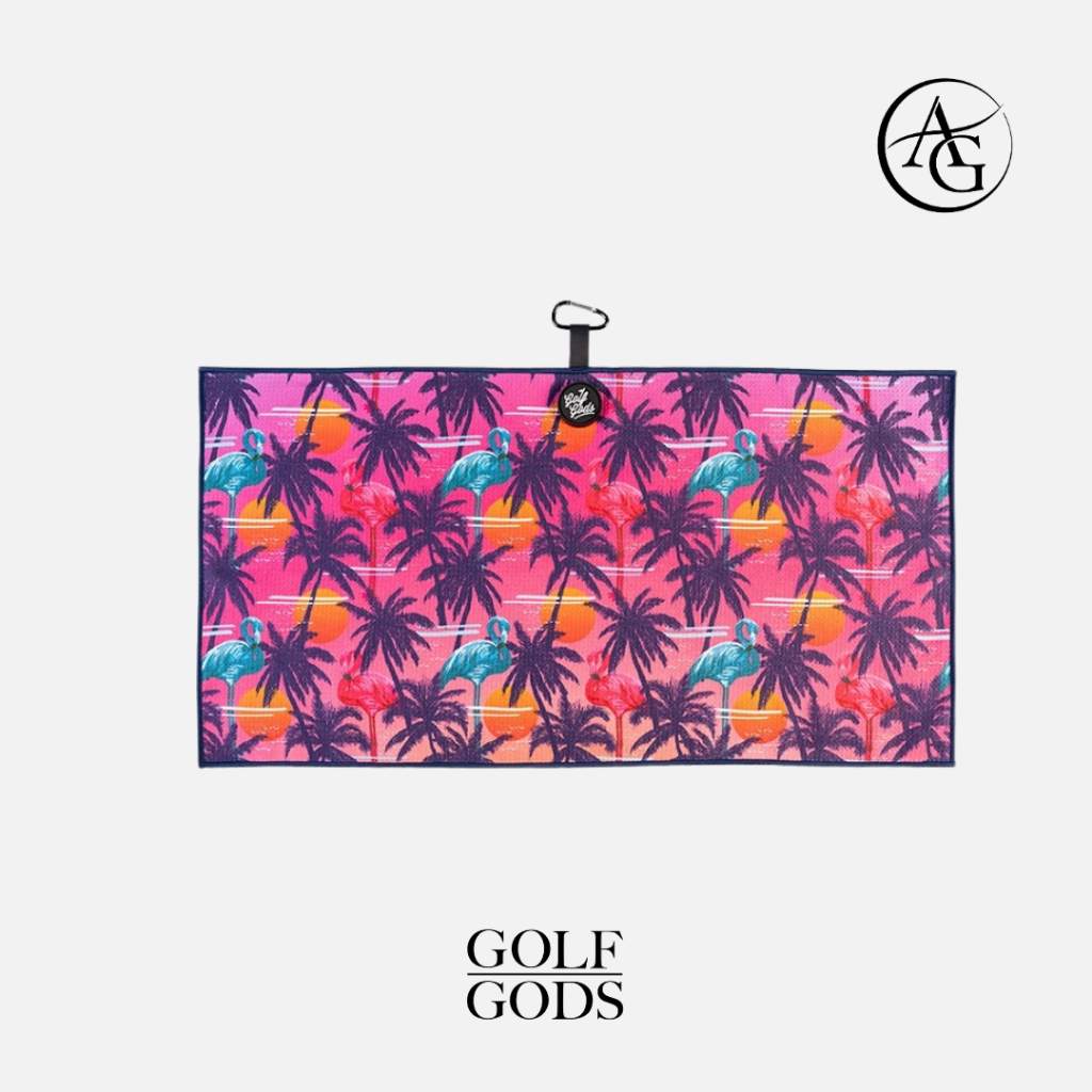 Golf Gods ผ้าเช็ดไม้ Miami Vice Summer Nights