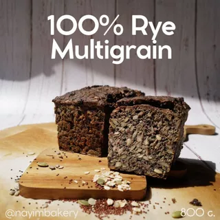 Nayimbakery 100% Rye Multigrain Sourdough 800 ก.