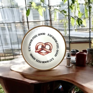 จานชามเมลามีน ลาย Eat Good Feel Good แบรนด์ Srithai Superware