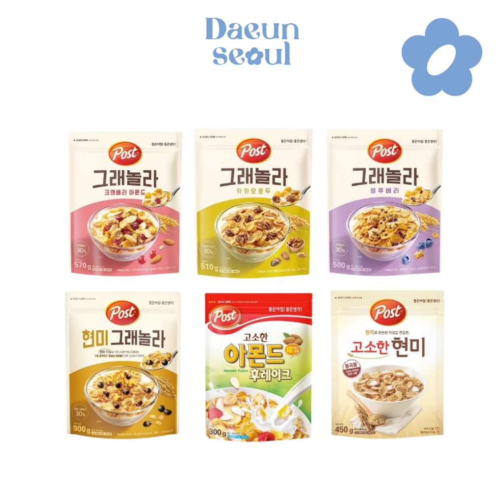 🥑 พร้อมส่ง 🥑คอนเฟลกรสอัลมอนด์ Post Almond Flakes 300g