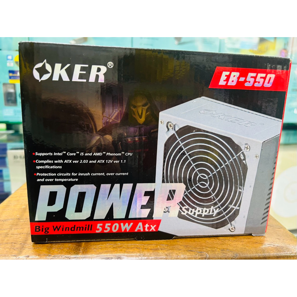 EB-550 (550Watt Max) Power Supply 550W Oker