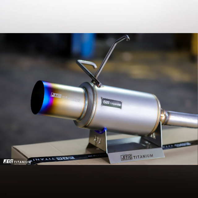 ปลายท่อสเตนเลส 5"x8" - JTC TITANIUM