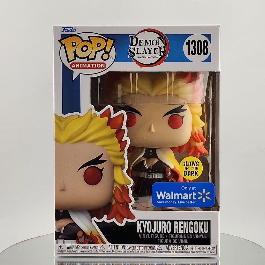 Funko Pop Demon Slayer - Kyojuro Rengoku [เรืองแสง] Walmart Exclusive 1308