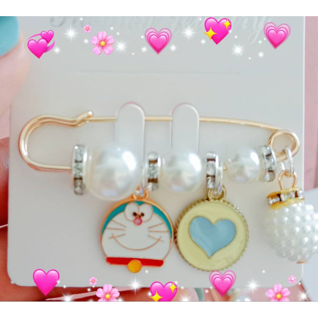 พร้อมส่ง เข็มกลัด เข็มกลัดแฟชั่น ขนาด3.8 เข็มกลัดคนท้องราคาส่ง