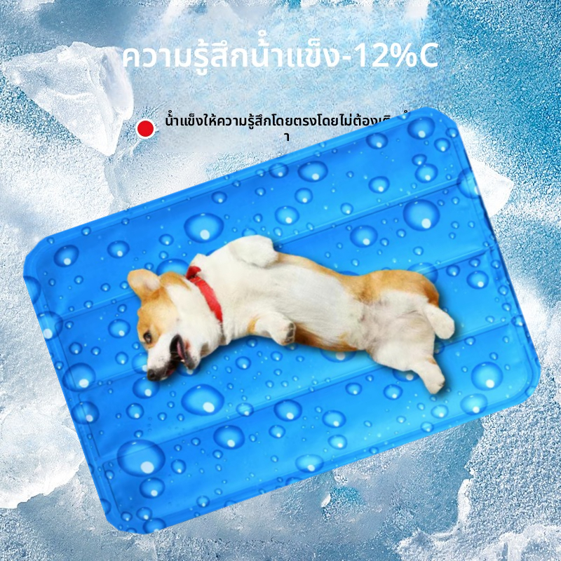 สำหรับสัตว์เลี้ยง ทีนอนเจลเย็นสัตว์เลียง แผ่นเจูลเย็น ทีนอนเย็น เบาะ เย็นแมว แผ่นทำความเย็น แผ่นเจลเย็นแมว