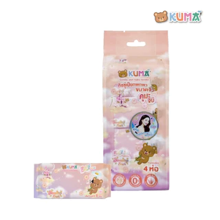 กระดาษทิชชู่เปียก Kuma Chibi กลิ่น Blooming Fresh 8 แผ่น แพ็ค