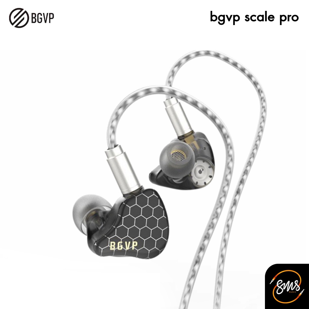 BGVP Scale Pro หูฟัง 2 ไดรเวอร์ 1BA+1DD รองรับ Hi-Res