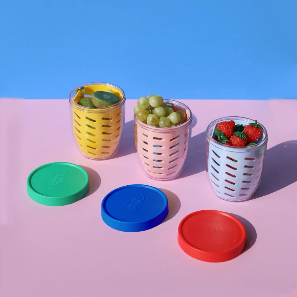 [Living Creator] Korea-Made Fruit & Salad Container “Keeper Pot” กล่องเก็บผลไม้/สลัดรักษาความสด