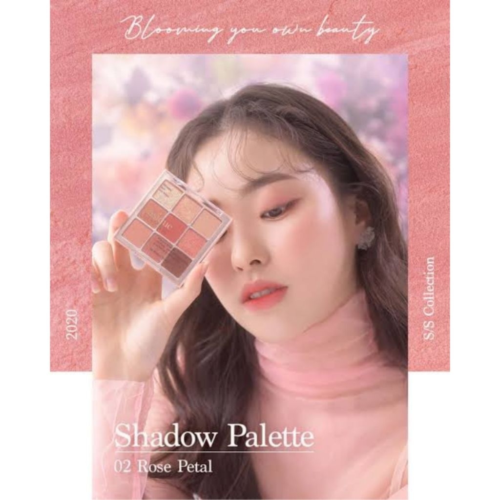 ถุงจุ่ม dasique mood eyeshadow palette 02