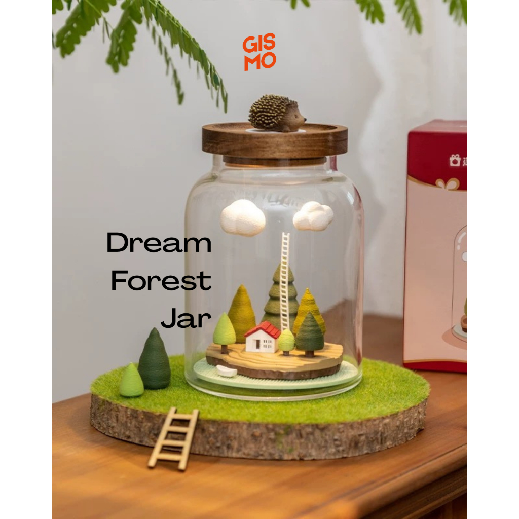 GISMO | Dream Forest Jar กล่องจัดระเบียบสารพัดประโยชน์ในดีไซน์บ้านน่ารัก