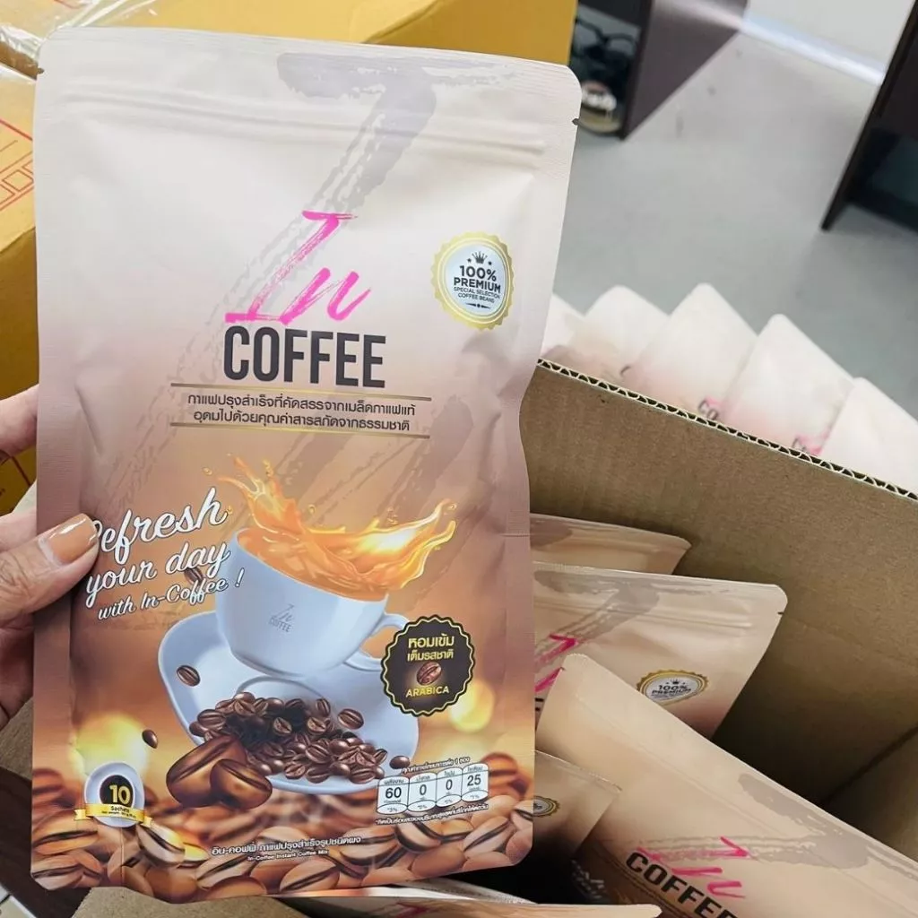 [ ส่งฟรี ] In Coffee อินคอฟฟี่ กาแฟคุมหิว กาแฟเพื่อสุขภาพ ไม่มีน้ำตาล thumbnail 6