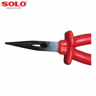 Solo No.9208-8" คีมหุ้มฉนวนกันไฟฟ้าโซโล ปากแหลม