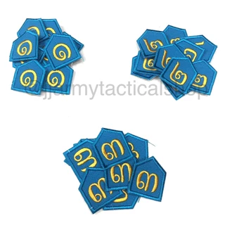 เครื่องหมายตำแหน่ง รด. เครื่องหมายหัวหน้า รด. หัวหน้าหมู่ หมวด กองร้อย ป้ายชั้นปีสีเขียว แดง ฟ้า
