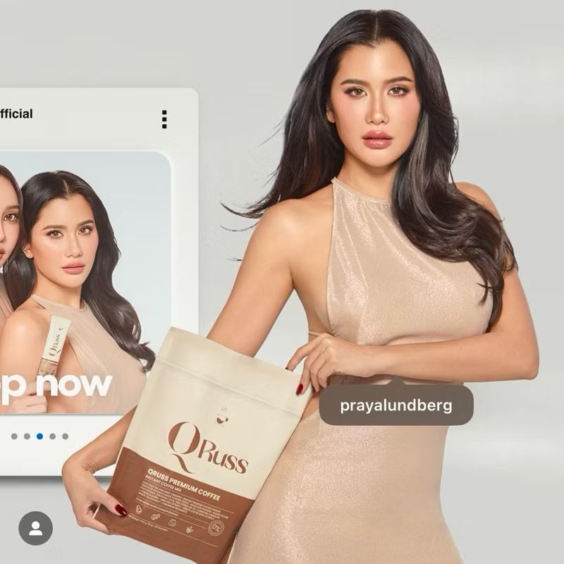 📍พร้อมส่ง📍Q Russ Coffee คิว รัสส์ คอฟฟี่ (1ห่อ 30ซอง)