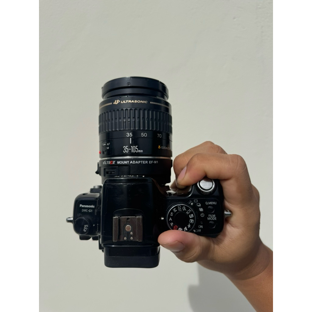 (เฉพาะ) Adaptor AF viltrox EF to M1+ เลนส์ออโต้ canon 35-105mm
