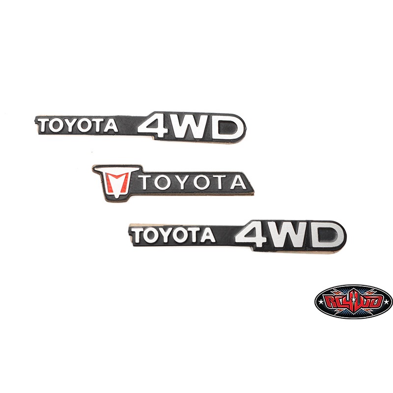 RC4WD 1982 Toyota Pickup Metal Emblems Z-S0574