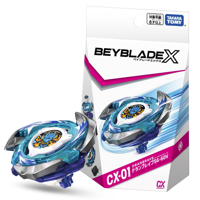 [พร้อมส่งจากไทย] ‼️ส่งฟรี‼️เบย์เบลด X เบย์เบลด X CX-01 สตาร์ทเตอร์ Drave S6-60V T661