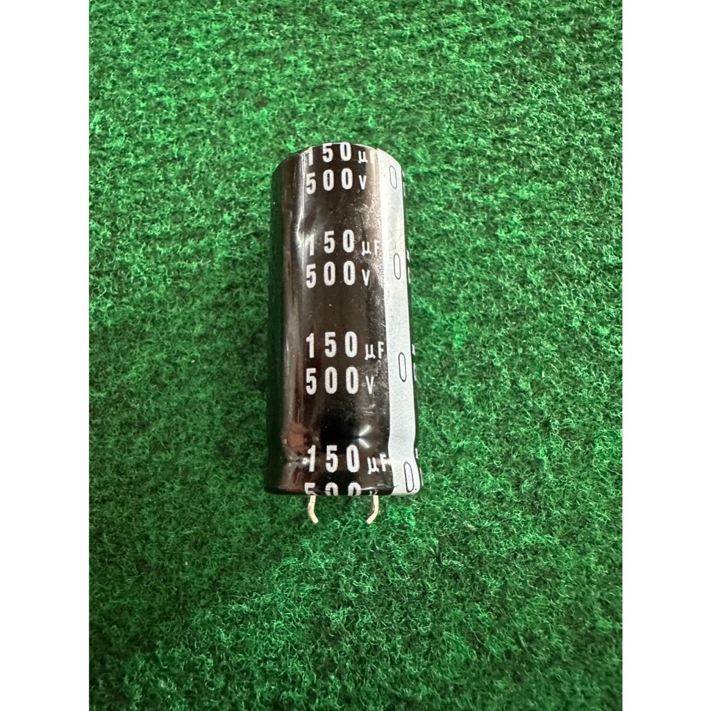 Capacitor 105 องศา C 150uF 500V ขนาด 22X50 mm  150 UF ตัวเก็บประจุ จำนวน 1 ตัว