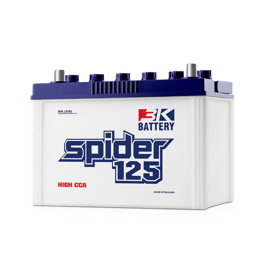 แบตเตอรี่รถปิ๊คอัพ รุ่น SP125จากค่าย 3K Battery สินค้าผลิตจจากประเทศไทย