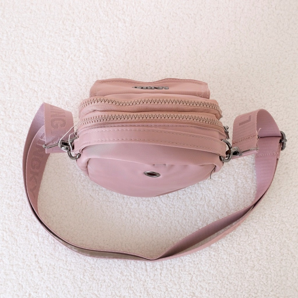 กระเป๋าสะพายข้าง #กระเป๋าสะพาย ทรงตั้ง รุ่น CH-L06393 ยี่ห้อ LINGKY #มีเก็บปลายทาง - รูปที่ 2