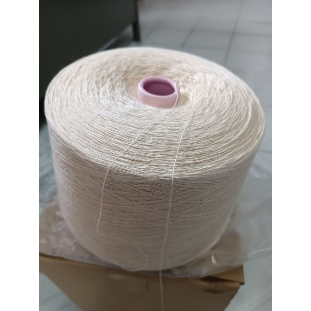 เส้นด้ายคอตตอนใยฝ้าย100%เบอร์ C7 น้ำหนัก2.7kg