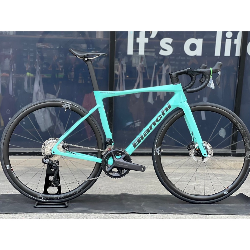 จักรยานเสือหมอบ Bianchi รุ่น Specialissima COMP ไซส์ 53 สีเขียว
