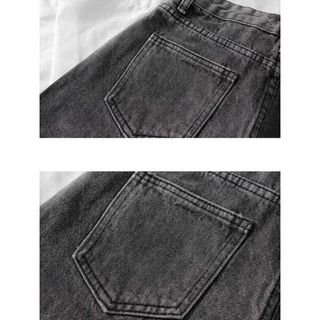REKIO S~6XL (25-39) กางเกงยีนขาสั้น เอวสูง สไตล์เกาหลี