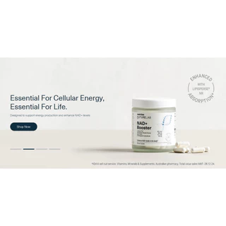 Melrose FutureLab NAD+ Booster Caps 30 Capsules รักษาระดับ NAD+ ในร่างกาย