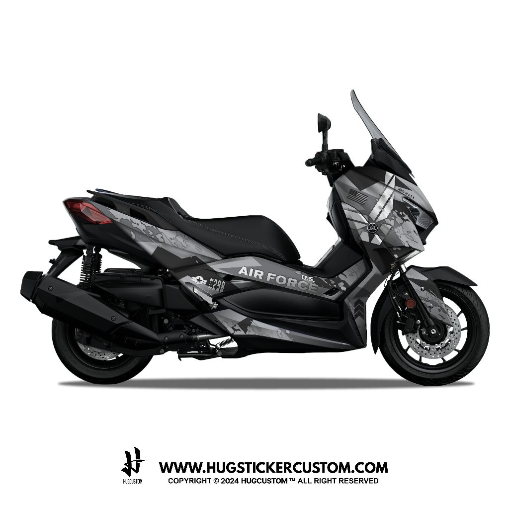 Hugsticker สติ๊กเกอร์ XMAX 300 ลาย Airforce