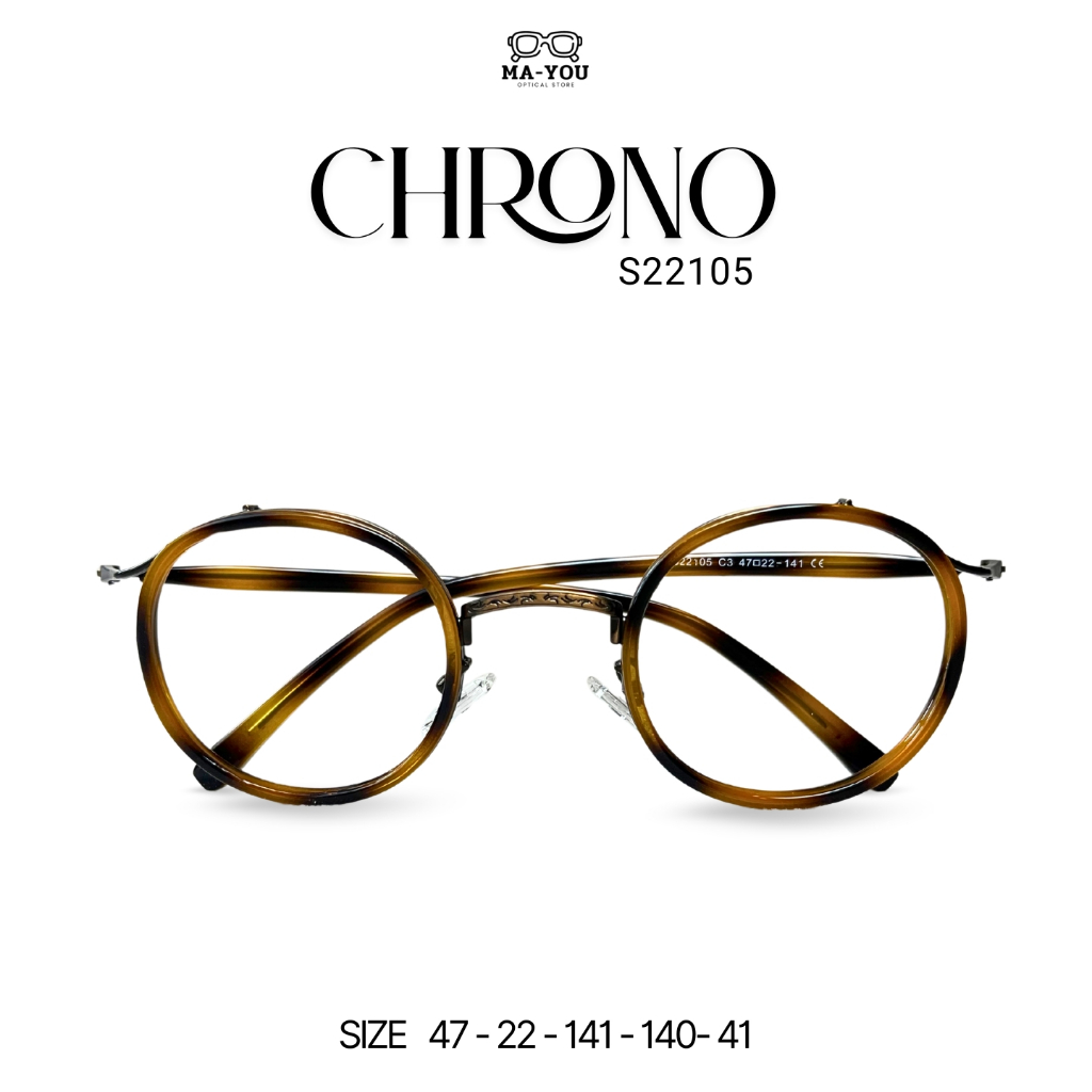แว่นตาสายตายาวเลนส์โปรเกรสซีฟ ไร้รอยต่อ รุ่น CHRONO ''โครโน่'' S22105 อ่านหนังสือ ดูจอคอม ใส่เดิน ออกแดดเปลี่ยนสีเทาดำ - รูปที่ 5