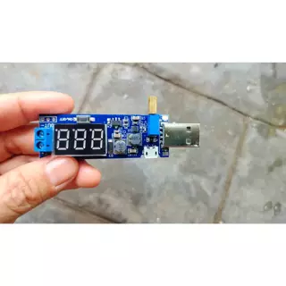 โมดูลพาวเวอร์ซัพพลาย แปลง USB เพิ่ม-ลดแรงดัน Step Up - Down DC-DC 5V to 1.2 -24V LED Digital