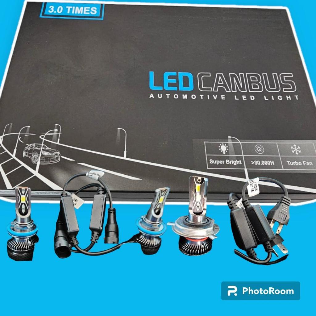 หลอดไฟหน้ารถยนต์รุ่น LED V6 Pro สว่างแสงคม มีทุกขั้ว ส่งจากไทย​ รับประกัน 1ปี ใส่ง่ายไม่ต้องตัดต่อ