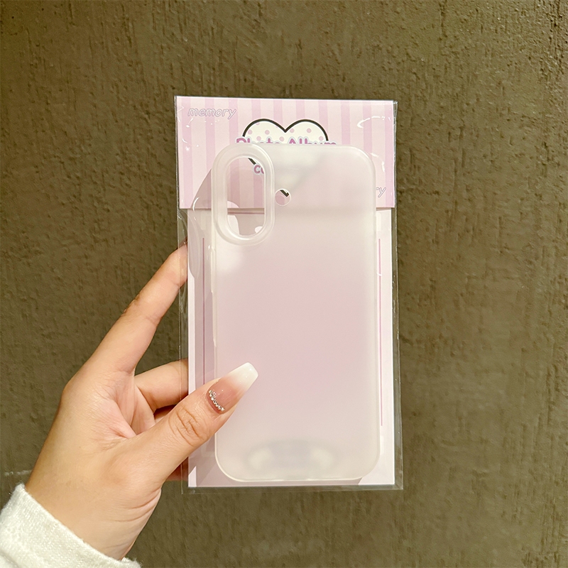 แฟชั่นmatteโปร่งแสงเคสโทรศัพท์สําหรับiphone 12 13 14 15 16 Promax 14 Plus X MAX XS 7 8plus Ultra 12pro 11pro max - รูปที่ 4