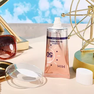 HIH กันแดดผิวหน้า เกลี่ยง่าย คุมมัน กันน้ำ กันเหงื่อ SPF50+PA+++UV Protection Sunscreen เซรั่มกันแดดทาผิวกาย