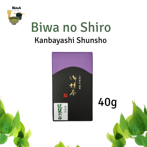 (พร้อมส่ง) (เป็นกล่อง) Biwa no Shiro 40g-Kanbayashi Shunsho