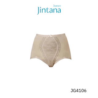 Jintana กางเกงสเตย์กระชับสัดส่วน จินตนา รุ่น Basic รหัส JG4106 สีเบจ กางเกงเก็บพุง กางเกงกระชับสัดส่วน กางเกงลดหน้าท้อง
